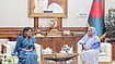 X/@drSaimaWazed : Saima Wazed (L) with mother Sheikh Hasina | 
